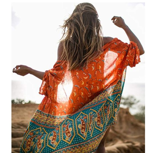 S. the Widow Other - Boho Swim Coverup